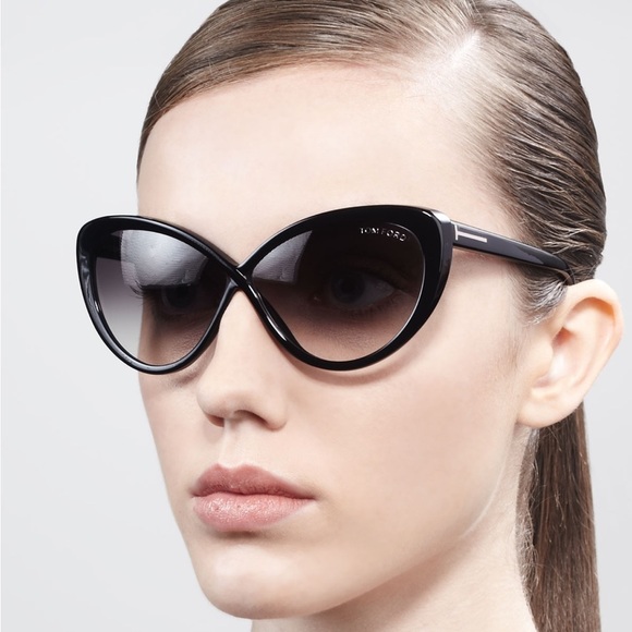 Tom Ford Madison Cat Eye Sunglasses - Picture 10 of 11